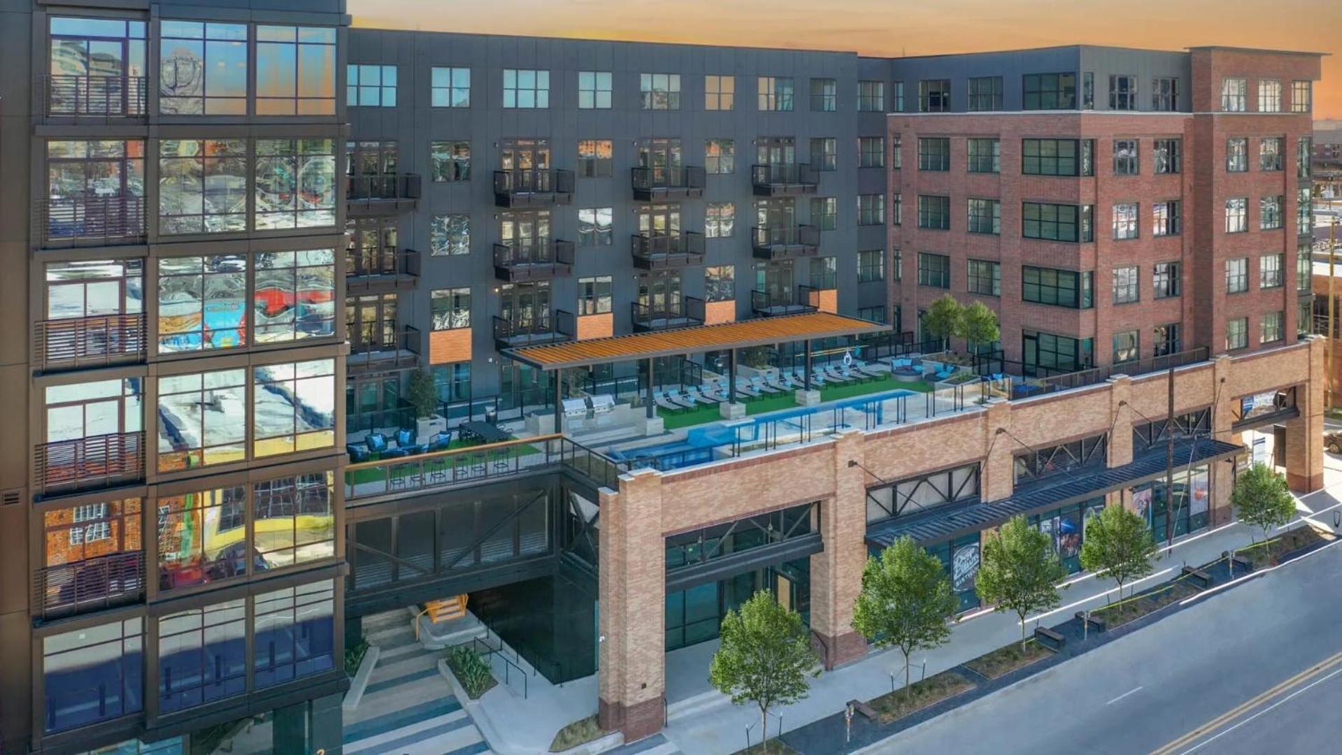 Ferienwohnung Indie Deep Ellum - Rooftop Vibes & Poolside Bliss In Dallas Exterior foto