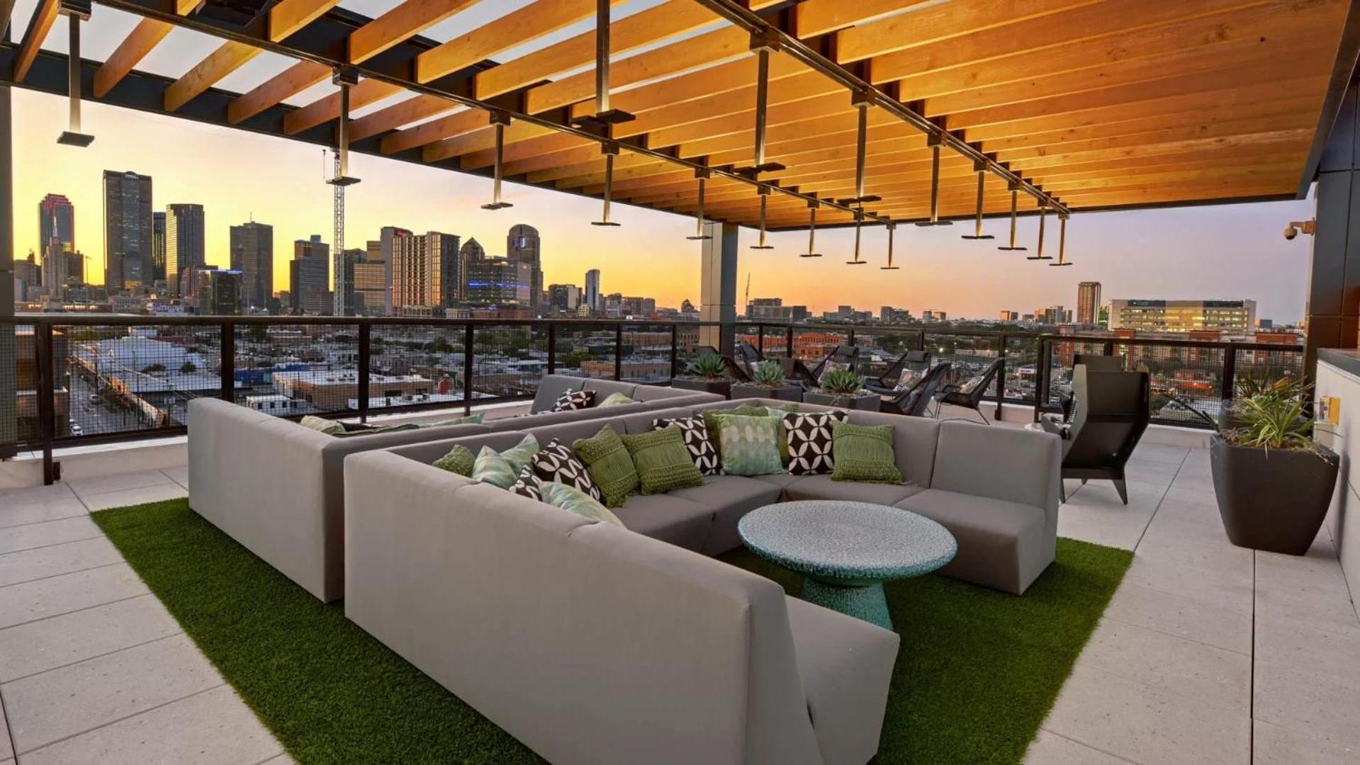 Ferienwohnung Indie Deep Ellum - Rooftop Vibes & Poolside Bliss In Dallas Exterior foto